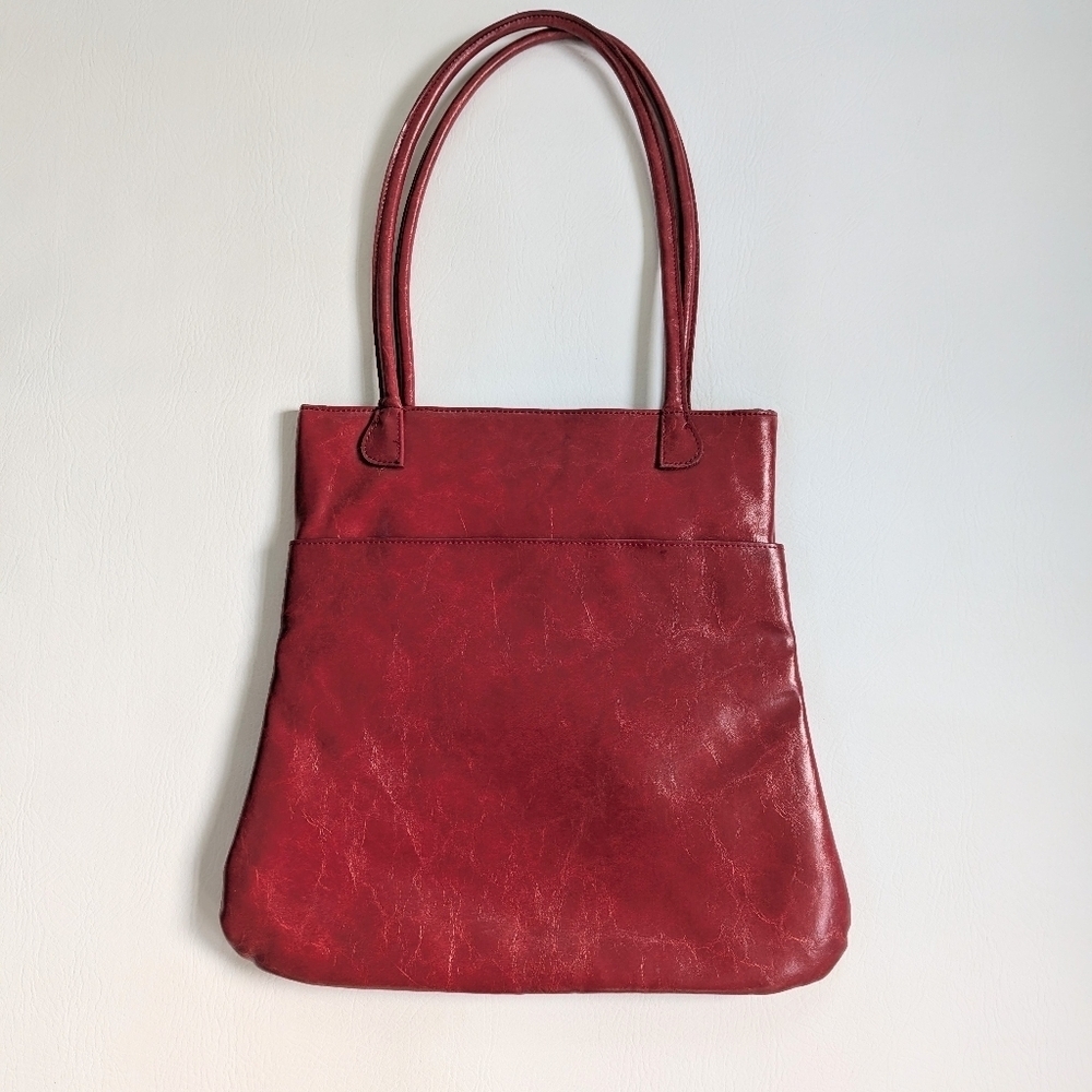 Vintage Sabina New York Leather Shoulder Bag Boho Style Purse - Picture 3 of 9